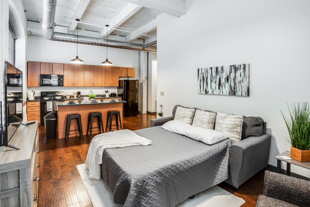 شقة Ny Style Centric Loft With King Bed By Park Ave روتشستر المظهر الخارجي الصورة