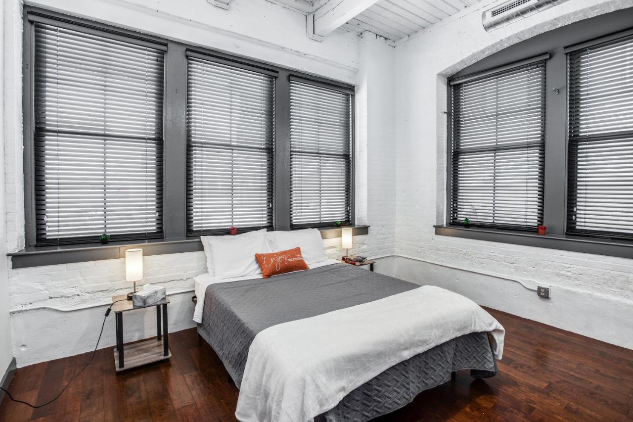 شقة Ny Style Centric Loft With King Bed By Park Ave روتشستر المظهر الخارجي الصورة